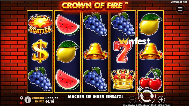 crown of fire Logo