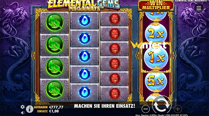 elemental gems megaways Logo