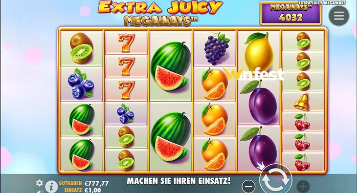 extra juicy megaways™ Logo