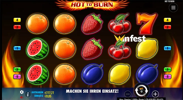 hot to burn Logo
