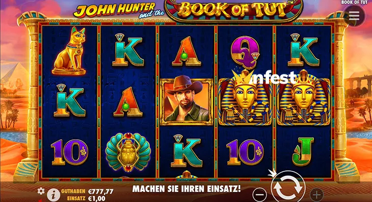 john hunter and the book of tut™ Logo