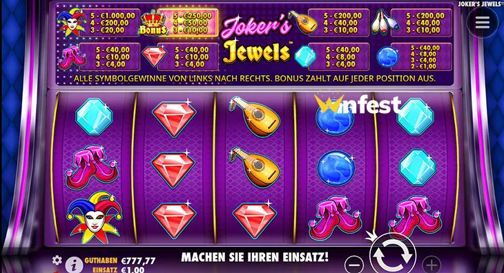 joker's jewels Logo