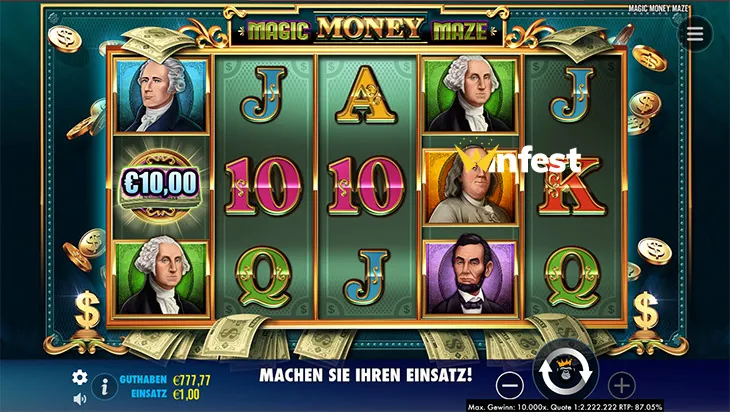 magic money maze Logo