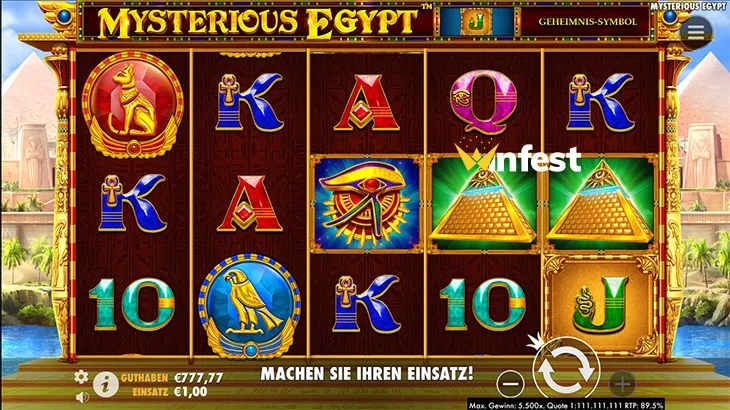 mysterious egypt Logo