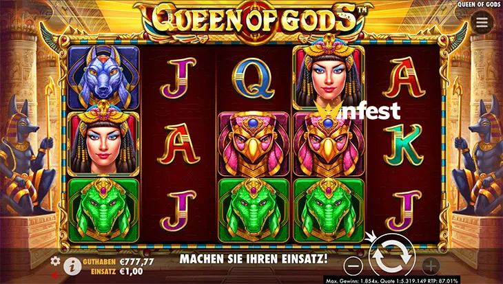 queen of gods Logo