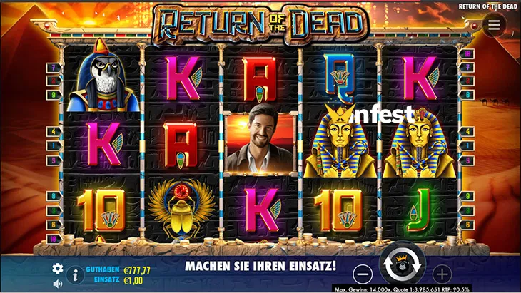 return of the dead Logo