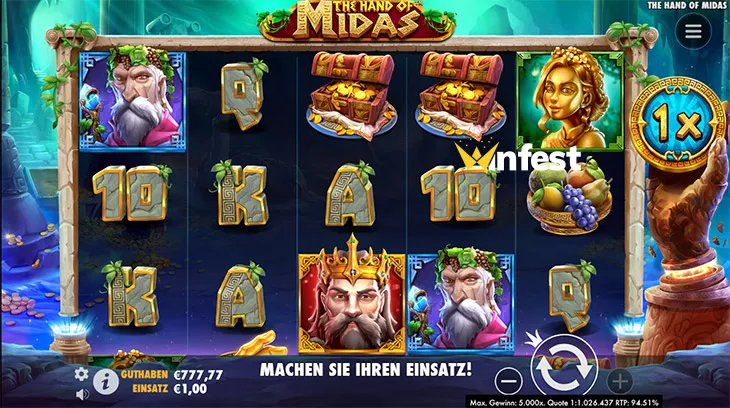 the hand of midas™ Logo