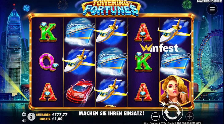 towering fortunes Logo