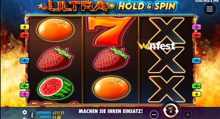 ultra hold and spin Logo