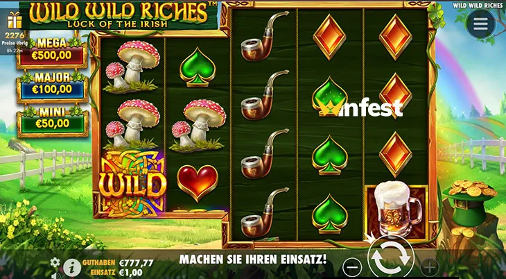 wild wild riches Logo