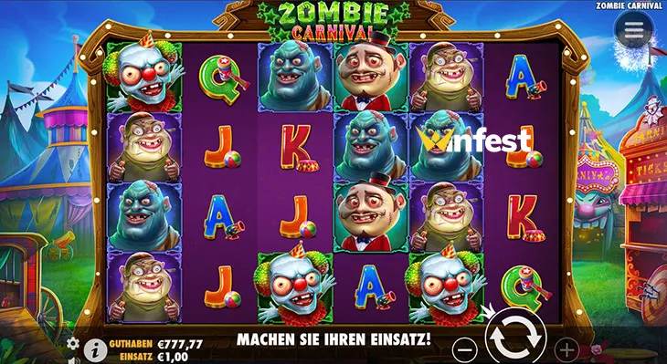 zombie carnival Logo