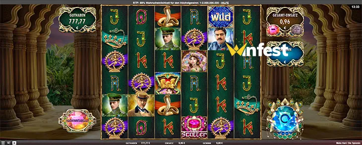 mata hari: the spy Logo