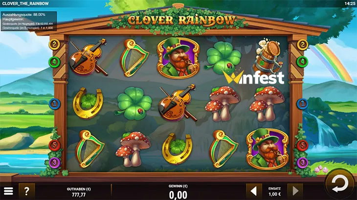 clover rainbow Logo