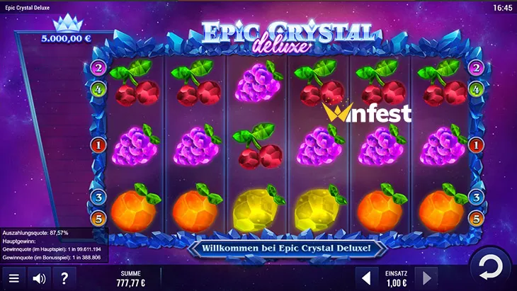 epic crystal deluxe Logo