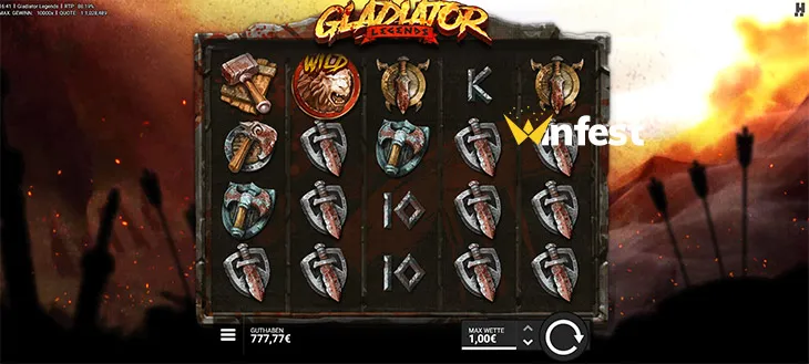 gladiator legends Logo