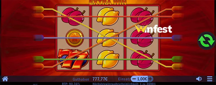 extra win Logo