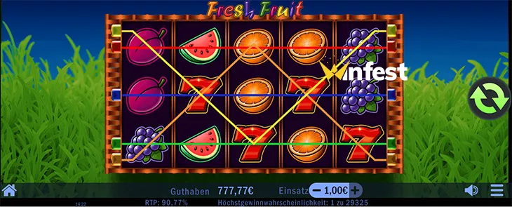 fresh fruit Logo