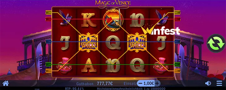 magic of venice Logo