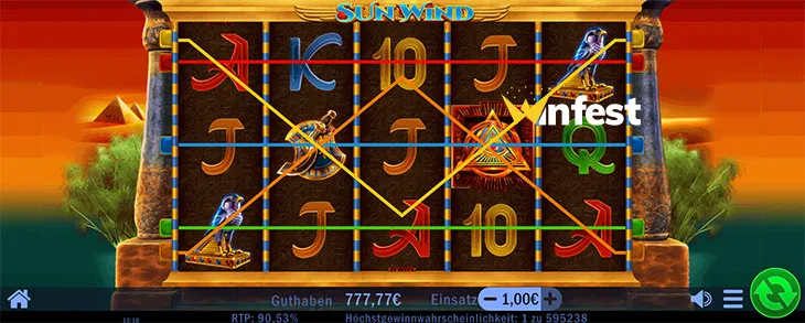 sun wind Logo