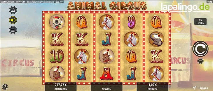 animal circus Logo