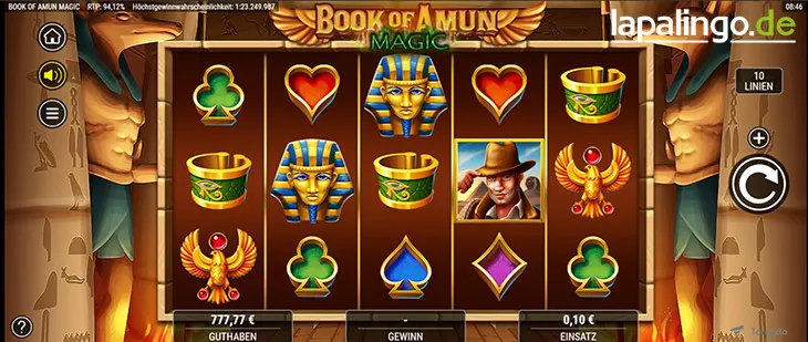 book of amun magic Logo