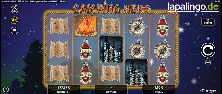 camping hero Logo