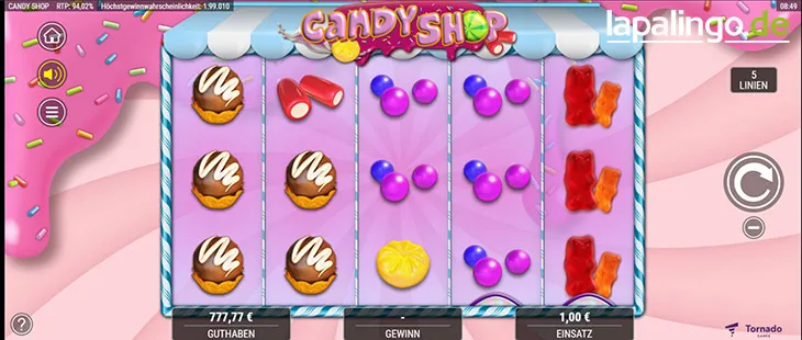 candy shop Logo