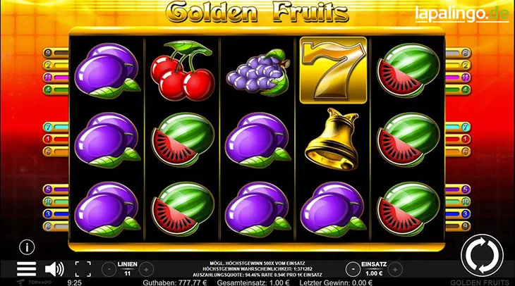 golden fruits Logo