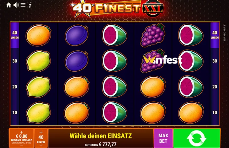 40 finest xxl Logo