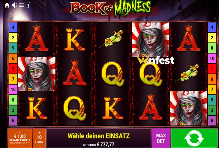 book of madness Logo