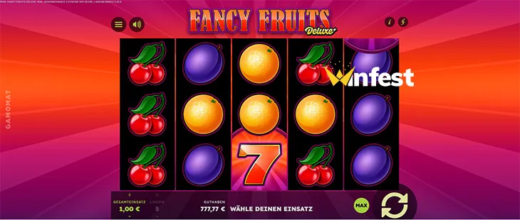 fancy fruits deluxe Logo
