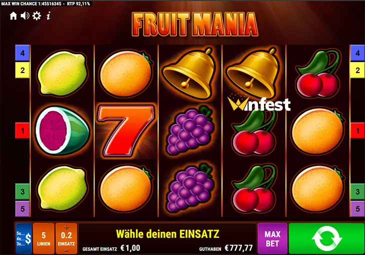 fruit mania Logo