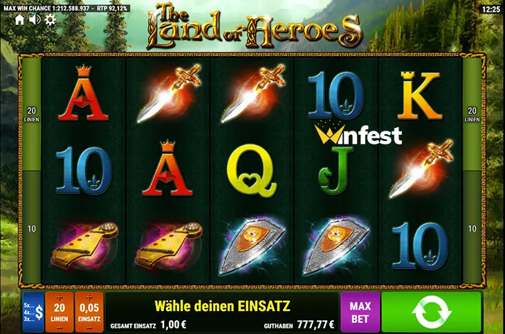 land of heroes Logo