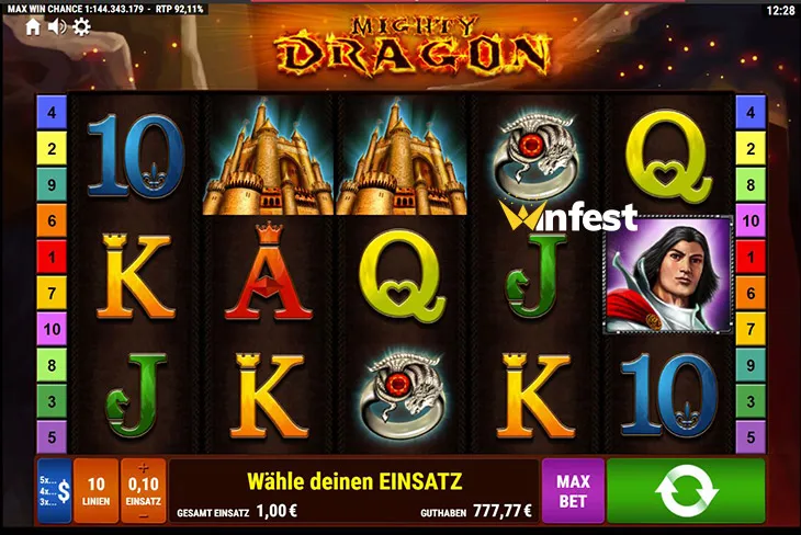 mighty dragon Logo