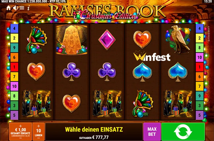 ramses book christmas edition Logo