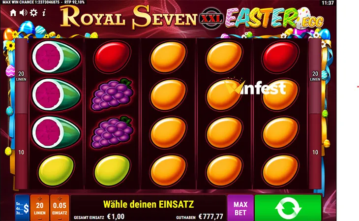 royal seven xxl easter egg Logo
