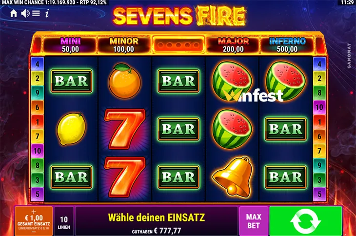 sevens fire Logo