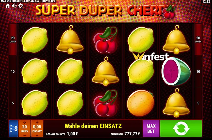 super duper cherry Logo