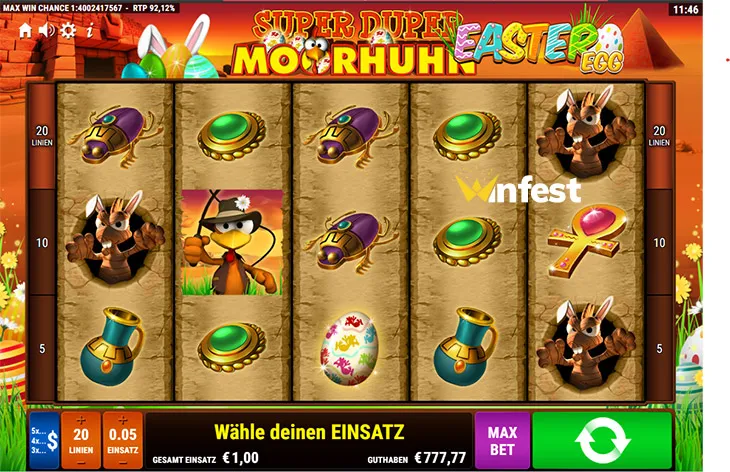 super duper crazy chicken easter eggs Logo