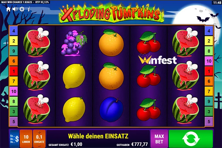 xploding pumpkins Logo