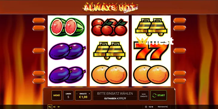 always hot™ deluxe Logo