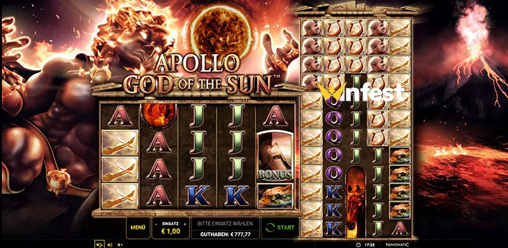 apollo - god of the sun™ Logo