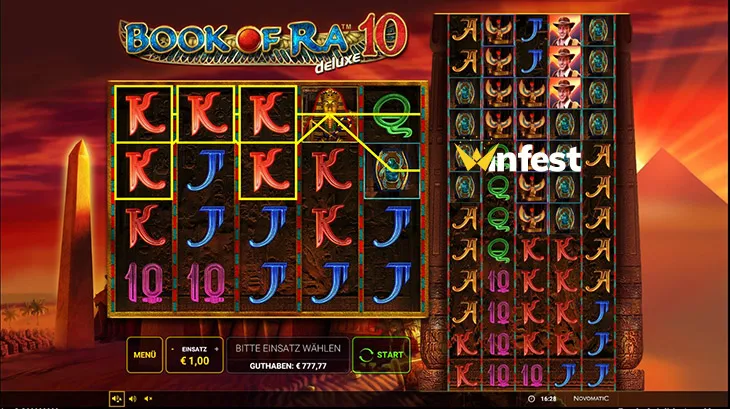 book of ra™ deluxe 10 Logo