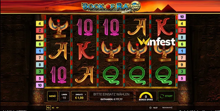 book of ra™ deluxe bonus spins Logo
