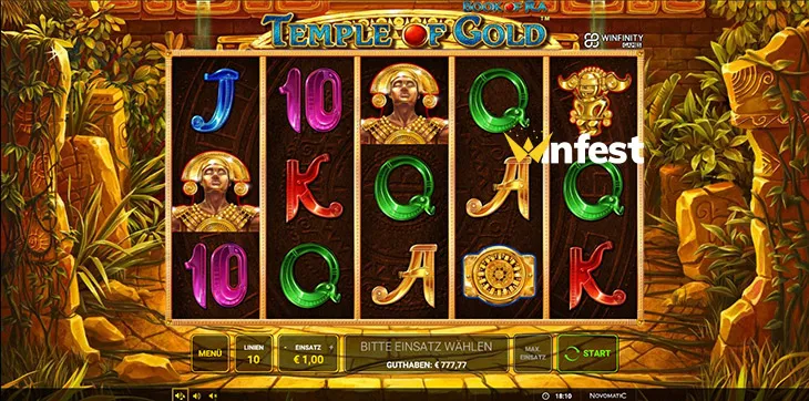 book of ra™ - temple of gold™ Logo