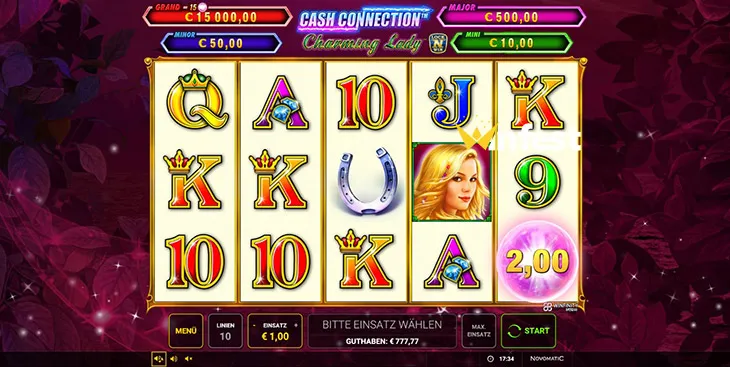 cash connection™ - charming lady™ Logo