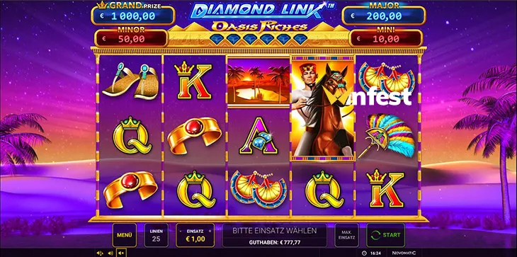 diamond link™: oasis riches Logo