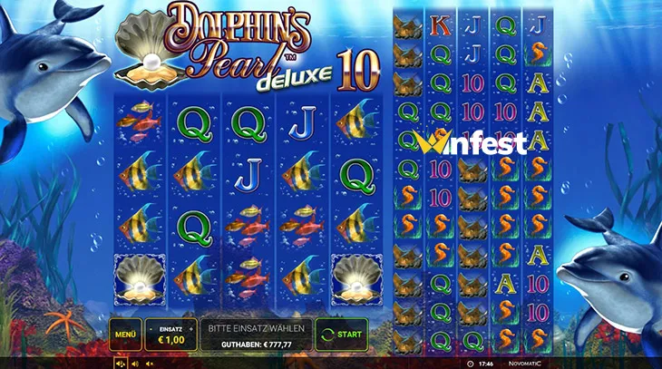 dolphin's pearl™ deluxe 10 Logo