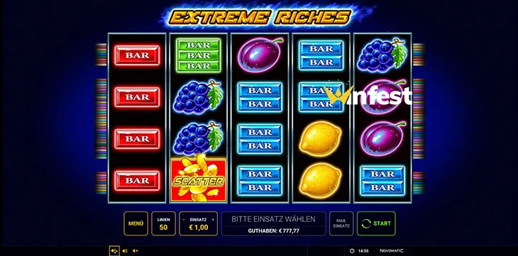 extreme riches Logo