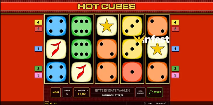 hot cubes Logo